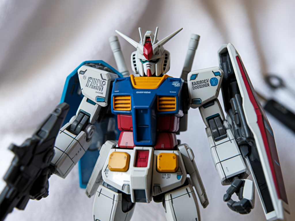 Comment obtenir des arêtes nettes sur un gunpla bandai après ébavurage sans perdre les détails d'origine