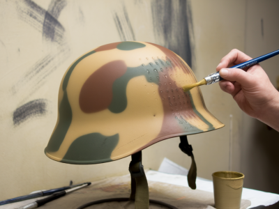 Réaliser un camouflage sable nippon à l'aérographe sur blindé 1/3 pochoirs et passes indispensables