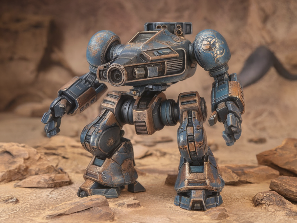 Obtenir un effet métal usé réaliste sur un mecha avec alclad et vernis : réglages, passes et protection
