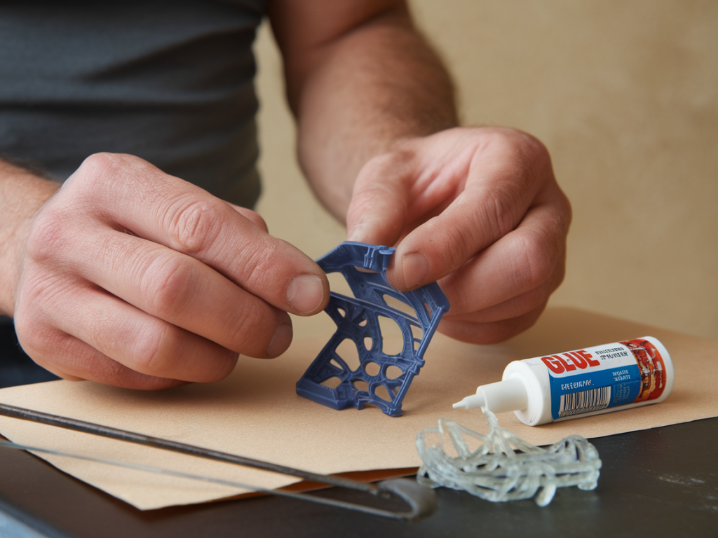 Réparer des pièces fragiles en ABS : colle recommandée et technique de renfort par fibre de verre