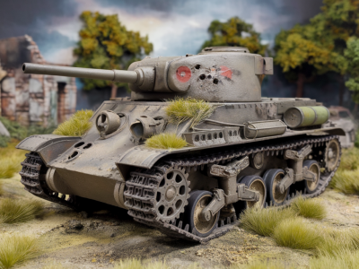 Comment convertir un char japonais type 95 en version weathering réaliste pour diorama