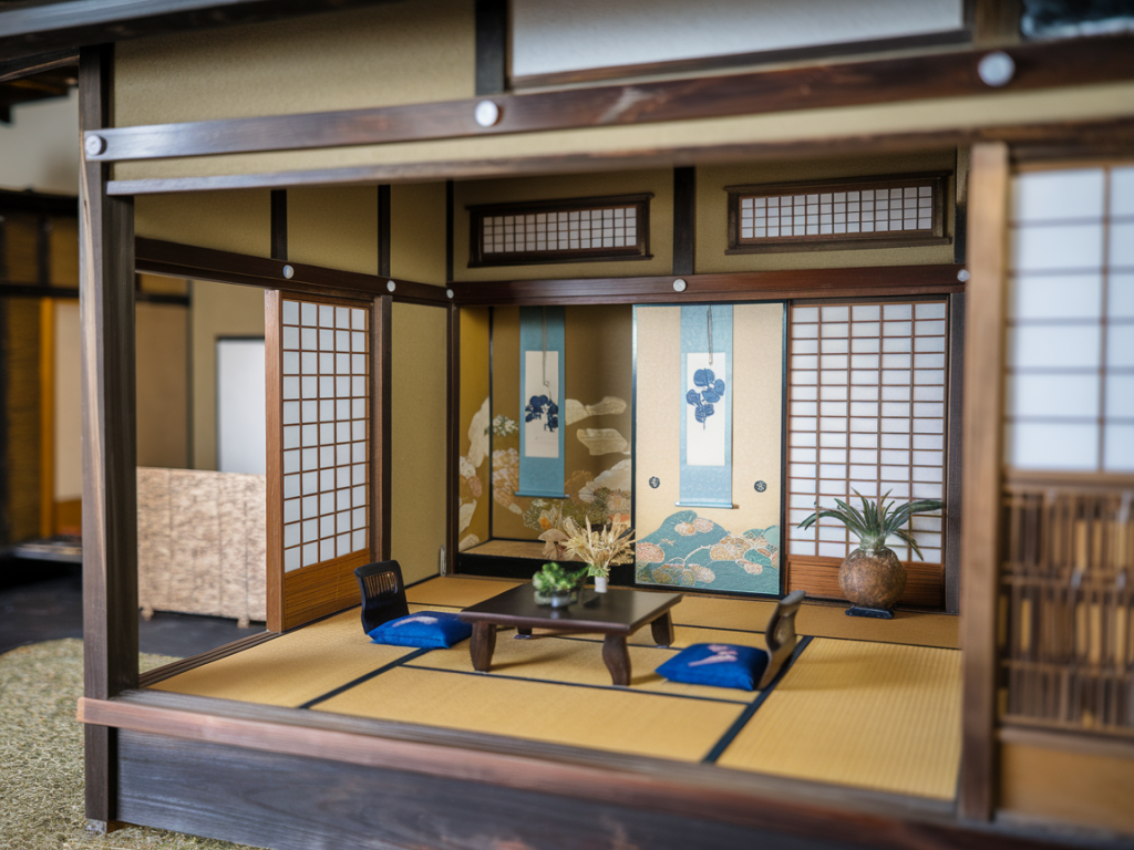 Comment vieillir des bois de diorama (tatami, planches) pour donner du réalisme à vos scènes japonaises